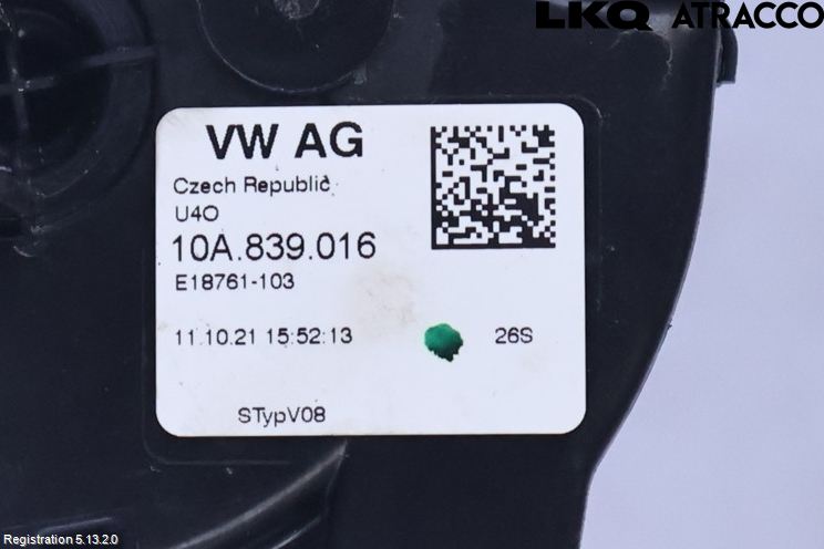 Volkswagen VW T-CROSS 19- Dørlås - Låsekasse