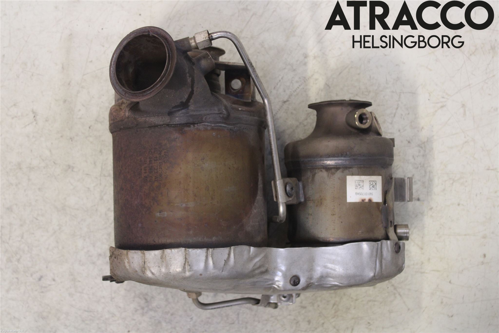 Volkswagen VW PASSAT 15-19 Eksos Partikketfilter
