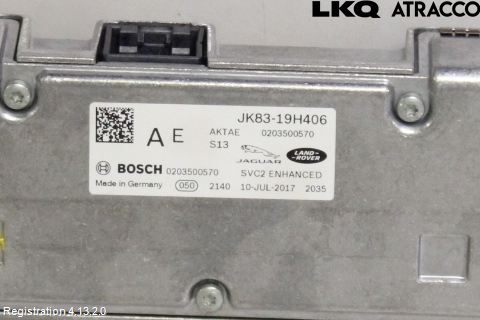 Jaguar XE (X760) 15-24 Sensor Fartsbegrensning