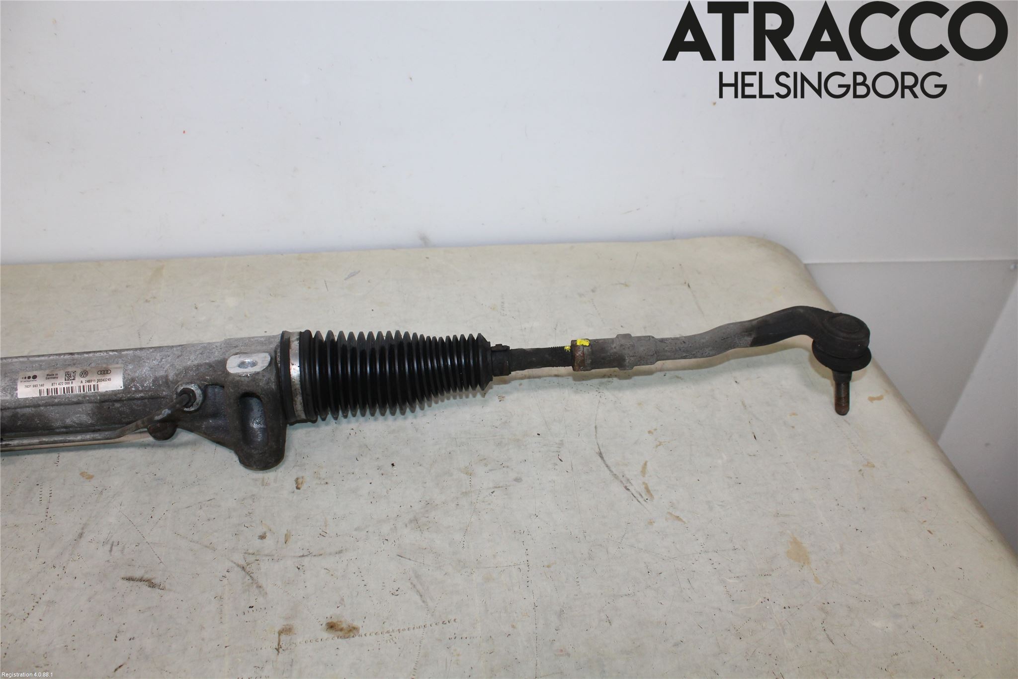 Audi A5 07-16 Servo Snekke - Tannstang