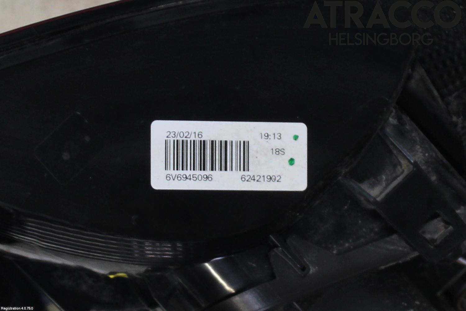 Skoda FABIA 15-21 Baklykt Høyre