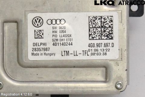 Audi A6 ALLROAD 12-18 Styreenhet Xenon