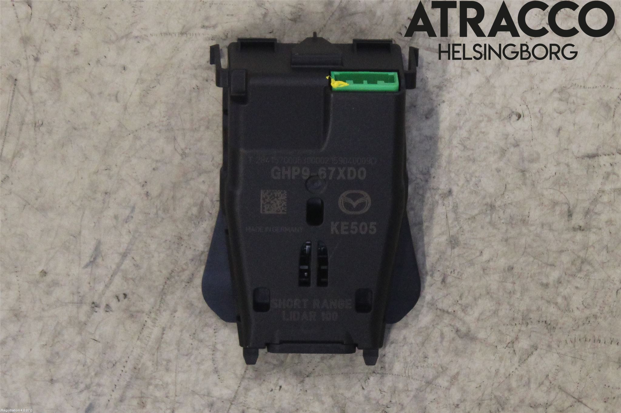 Mazda 3 III 14-19 Sensor Kollisjonsbeskyttelse
