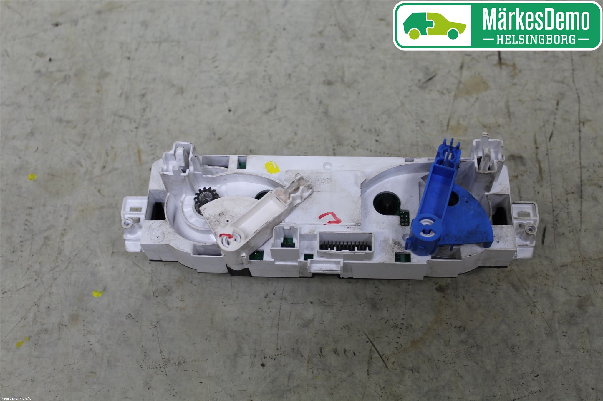 Renault MEGANE III 09-15 Varme Ac Betjening-Display