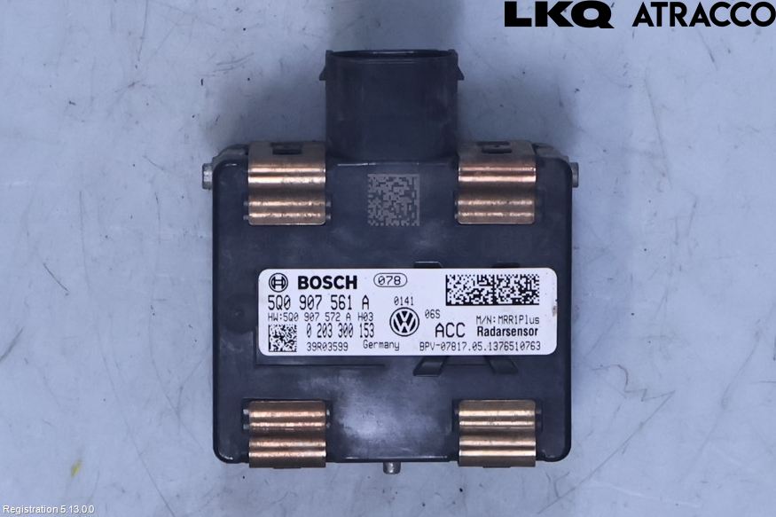 Volkswagen VW GOLF / E-GOLF VII 13-20 Sensor Fartsbegrensning