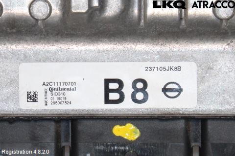Nissan NAVARA, TREK-1 17-21 Styreenhet Dieselpumpe