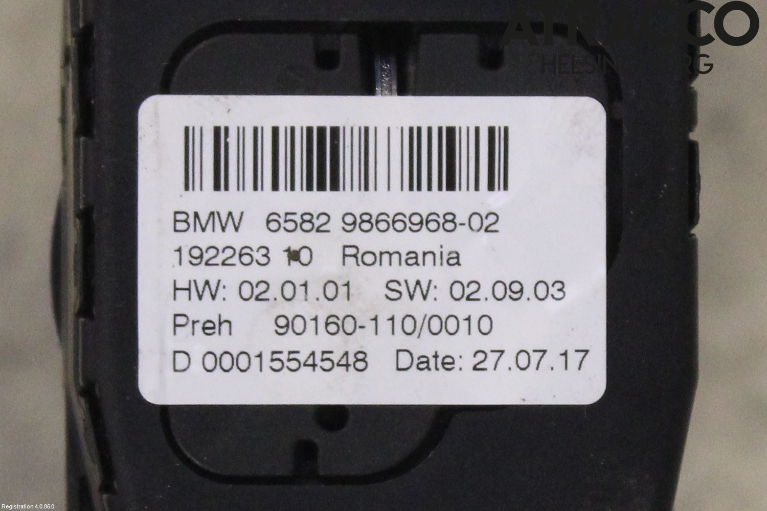 BMW i3 I01 13-22 Bryter Cruisekontroll