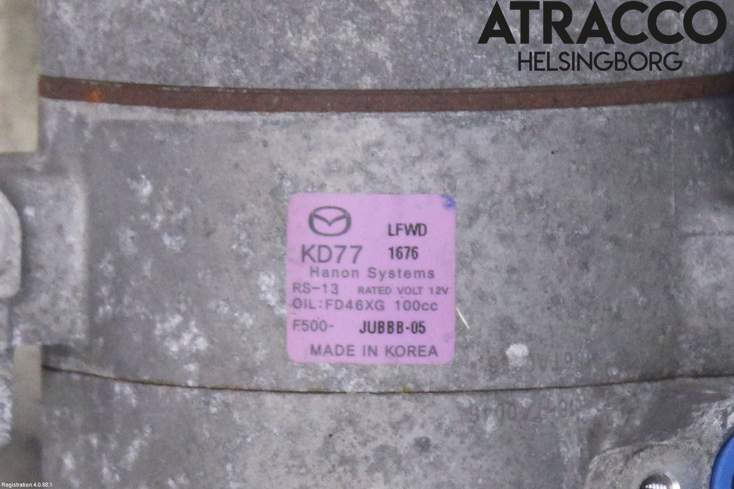 Mazda CX-5 12-17 Varme Ac Kompressor