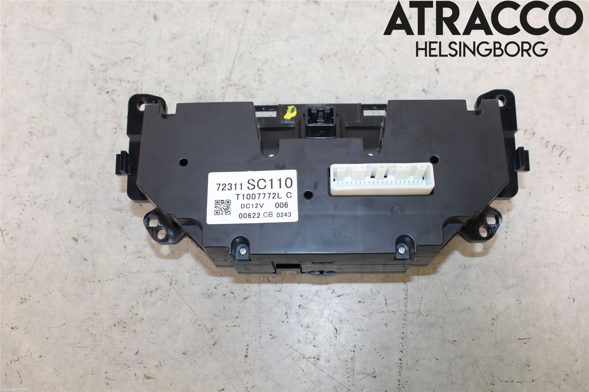 Subaru IMPREZA III 08-11 Varme Ac Betjening-Display