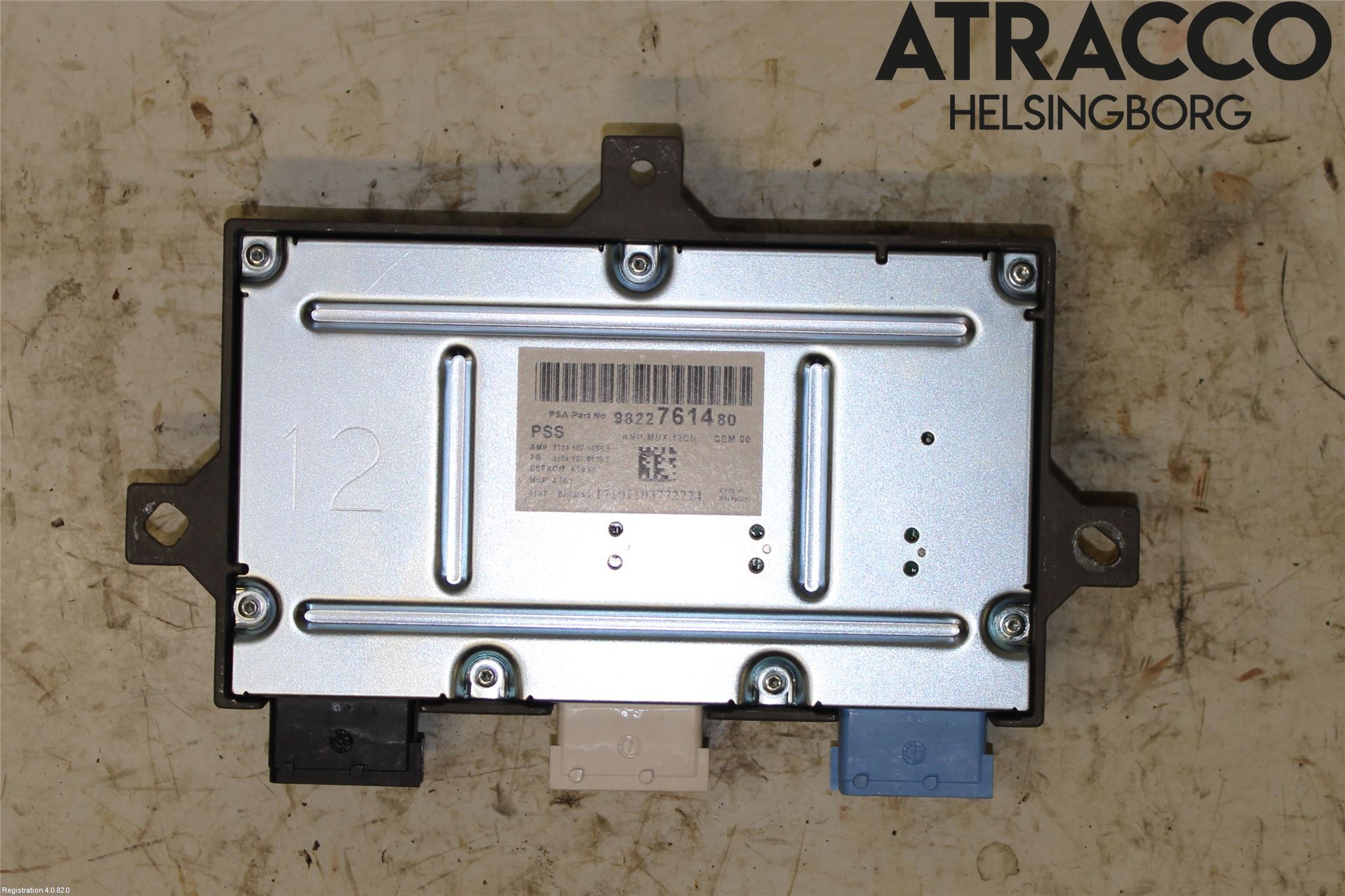 Peugeot 5008 17-24 Stereo Forsterker