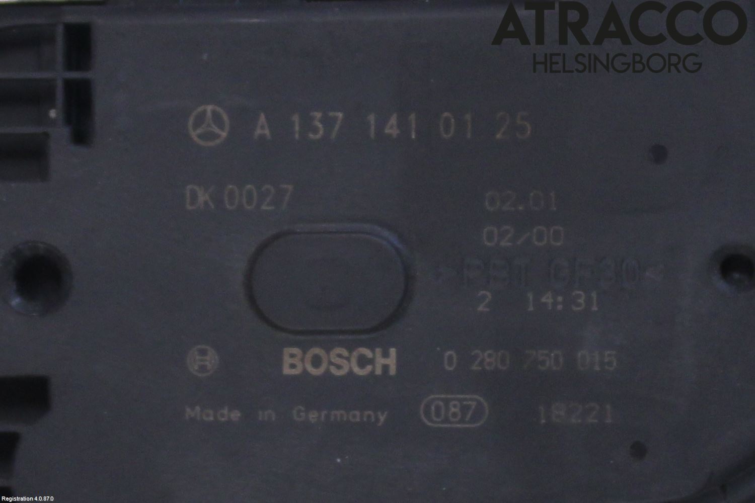 Mercedes-Benz MB S-KLASS (W220)  99-05 Inns Spjeldhus