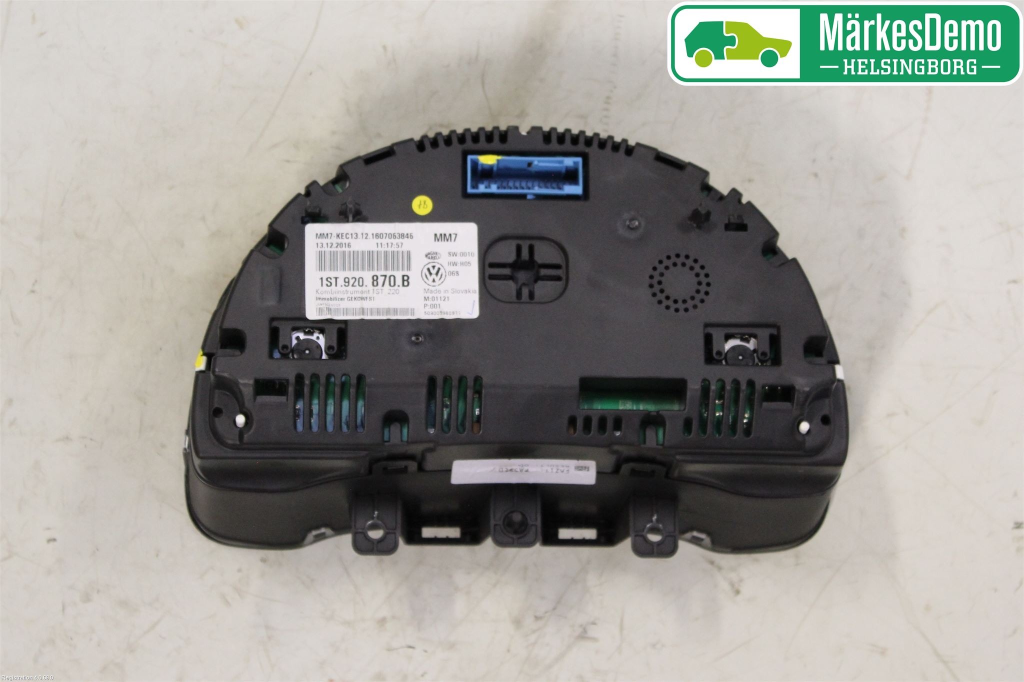 Skoda CITIGO / CITIGO E IV Instr Kombinert