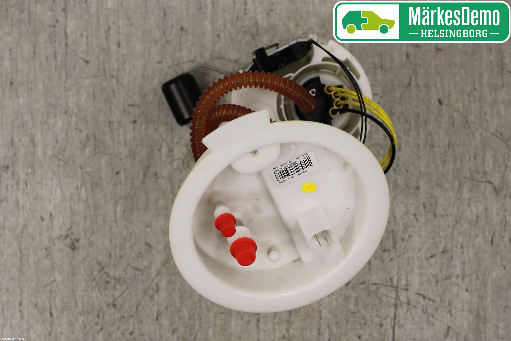 BMW 3 GT F34 13-19 Drivstoffpumpe Fødepumpe El