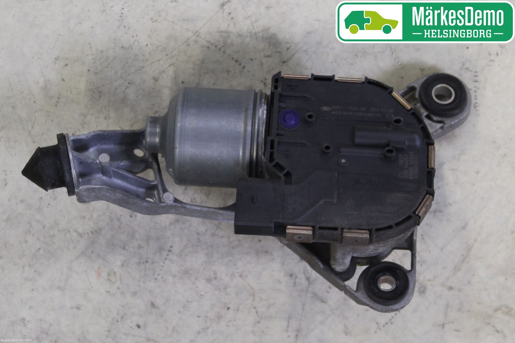 Ford FOCUS 11-14 Viskermotor Frontrute