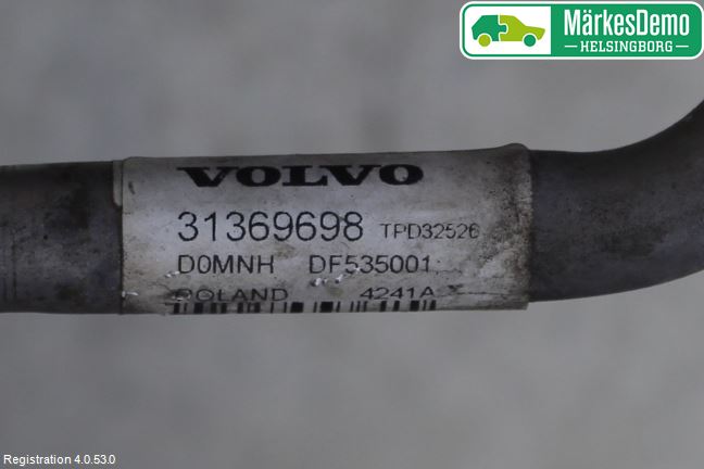 Volvo V60 14-18 Varme Ac Slange - Rør