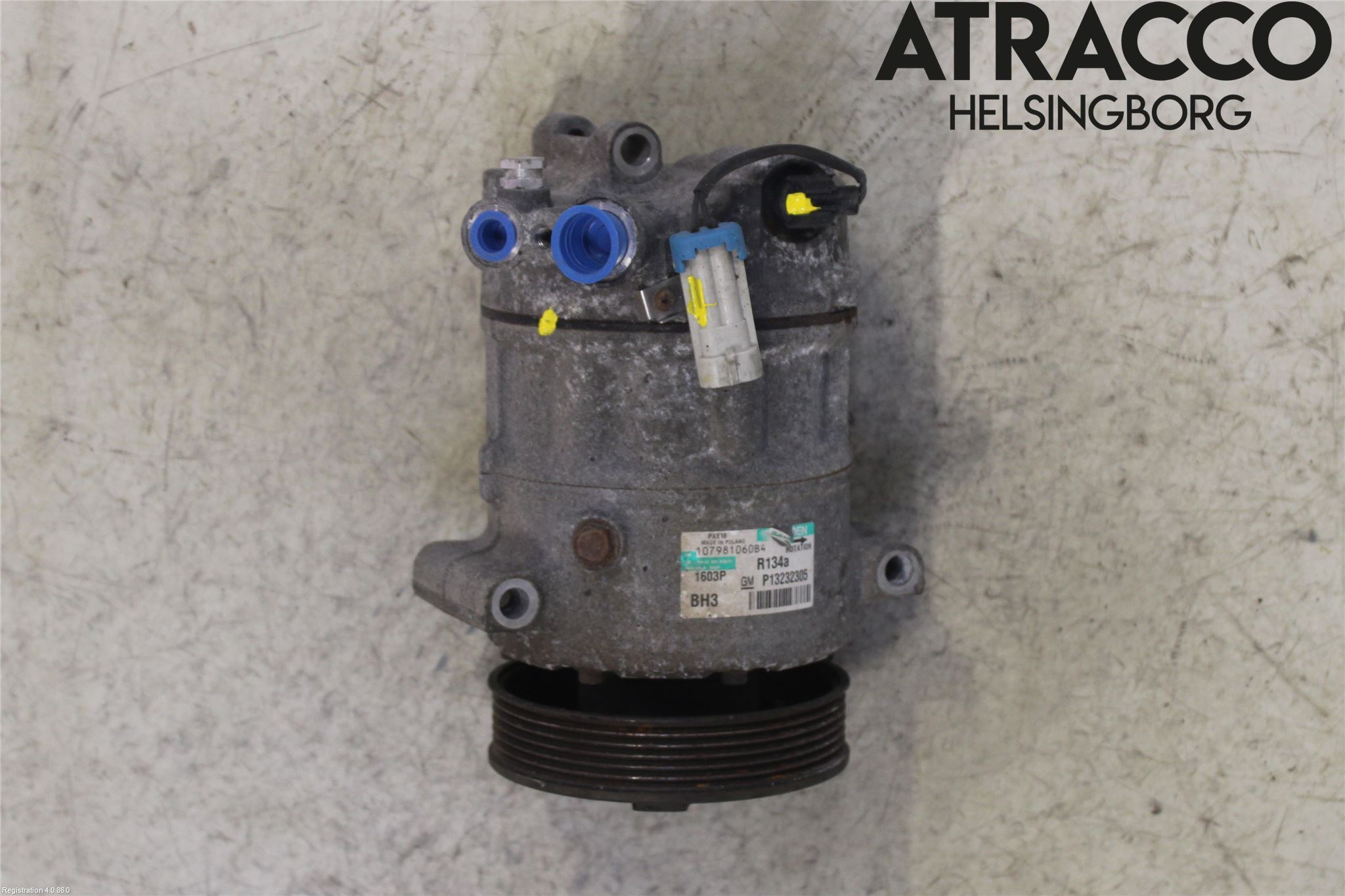 Saab 9-5 10-12 Varme Ac Kompressor