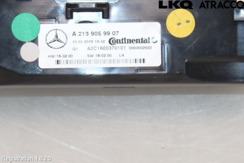 Mercedes-Benz MB AMG GT (C190/R190) 14-22 Varme Ac Betjening-Display