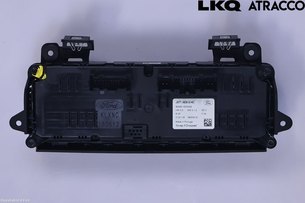 Ford FOCUS 19- Varme Ac Betjening-Display
