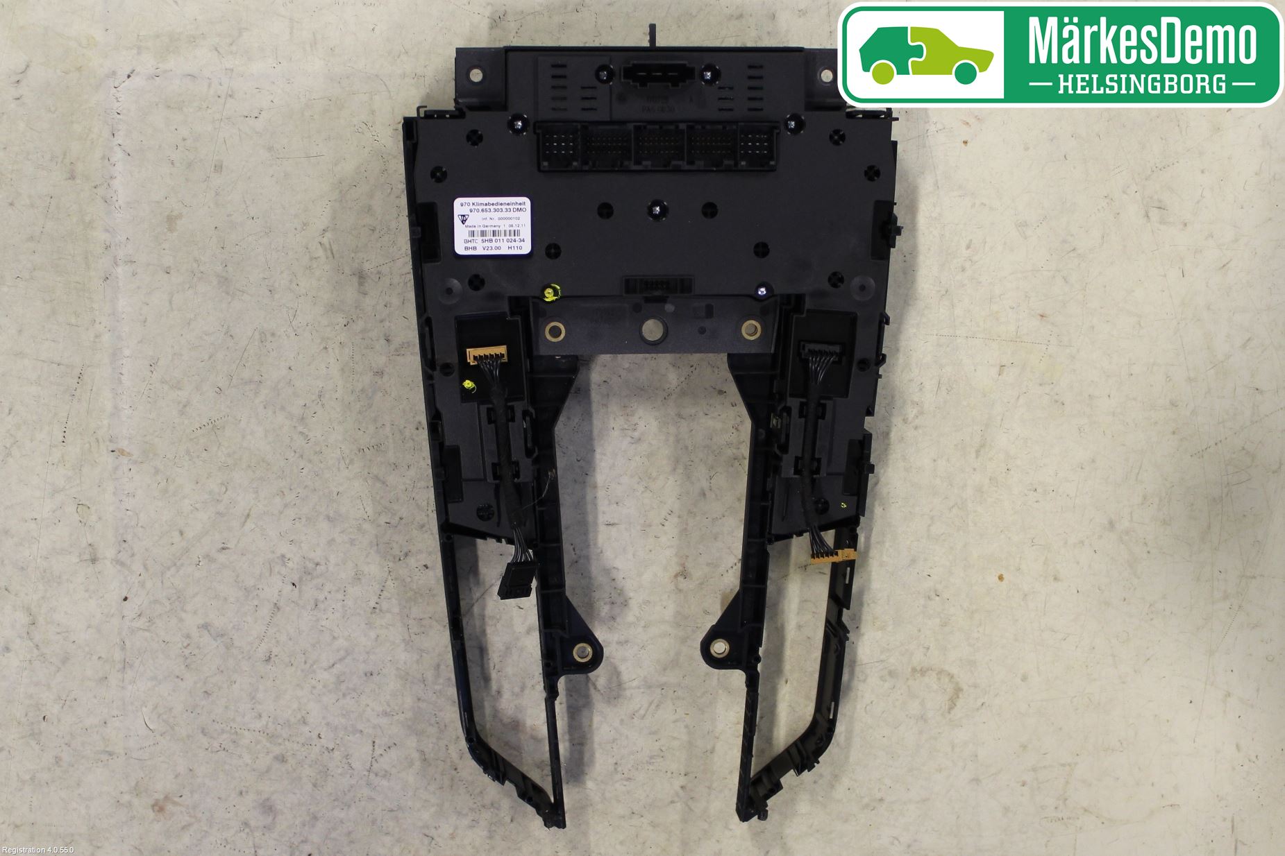 Porsche PANAMERA 09- Varme Ac Betjening-Display