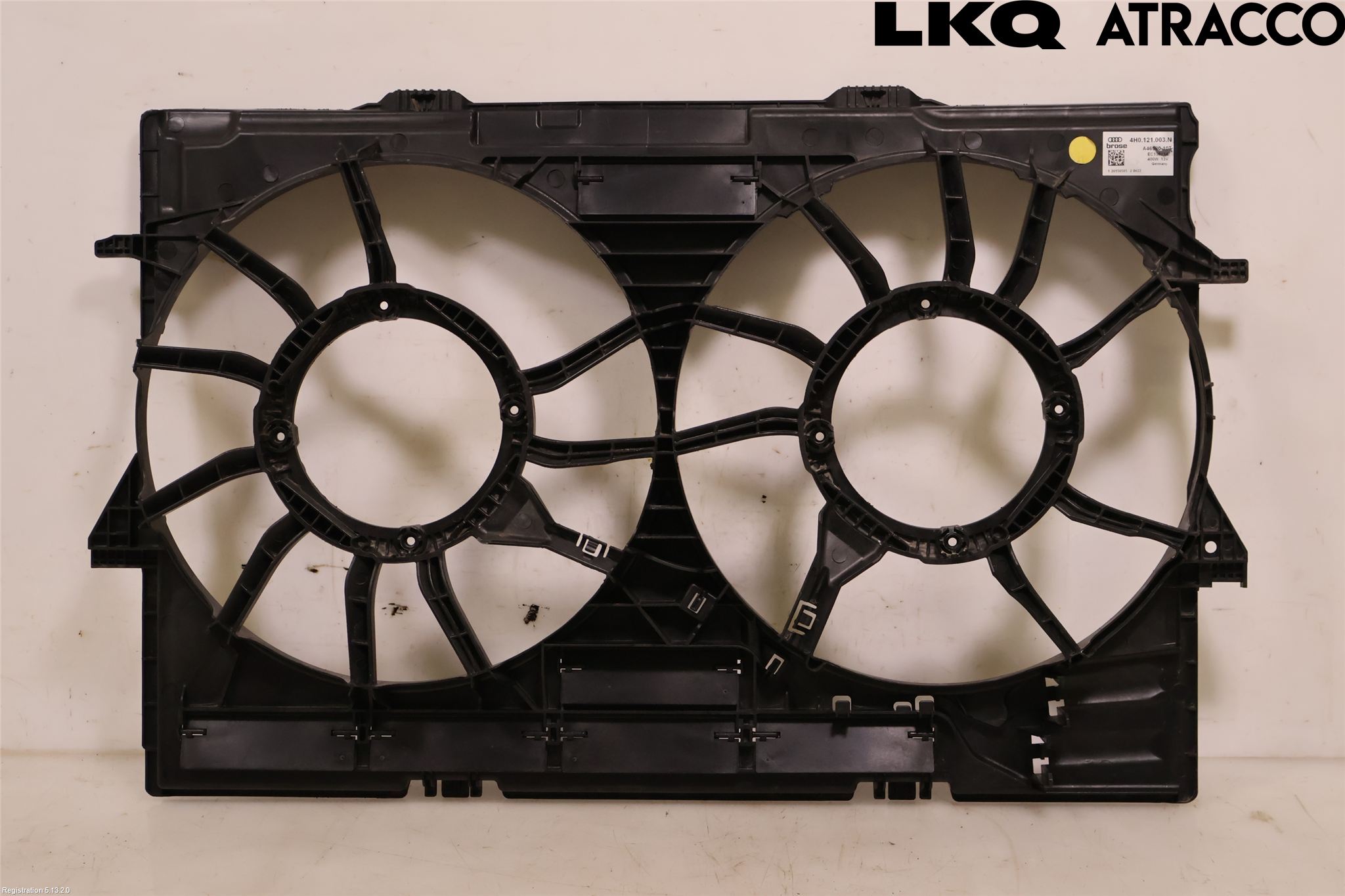 Audi A6/S6 4G 11-18 Kjølevifte-Radiator Hus-Kåpe