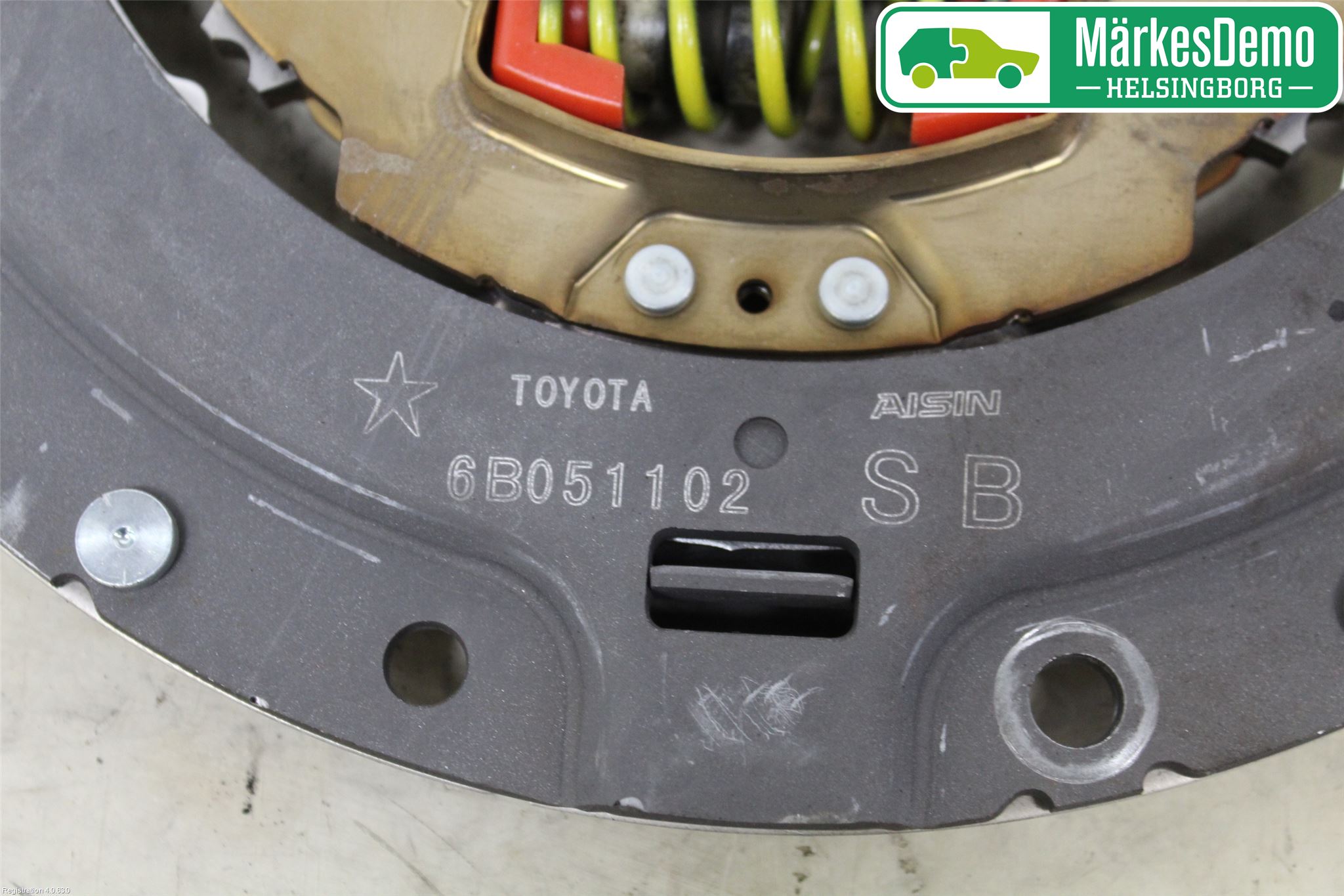 Toyota AURIS 13-19 Clutch Trykkplate