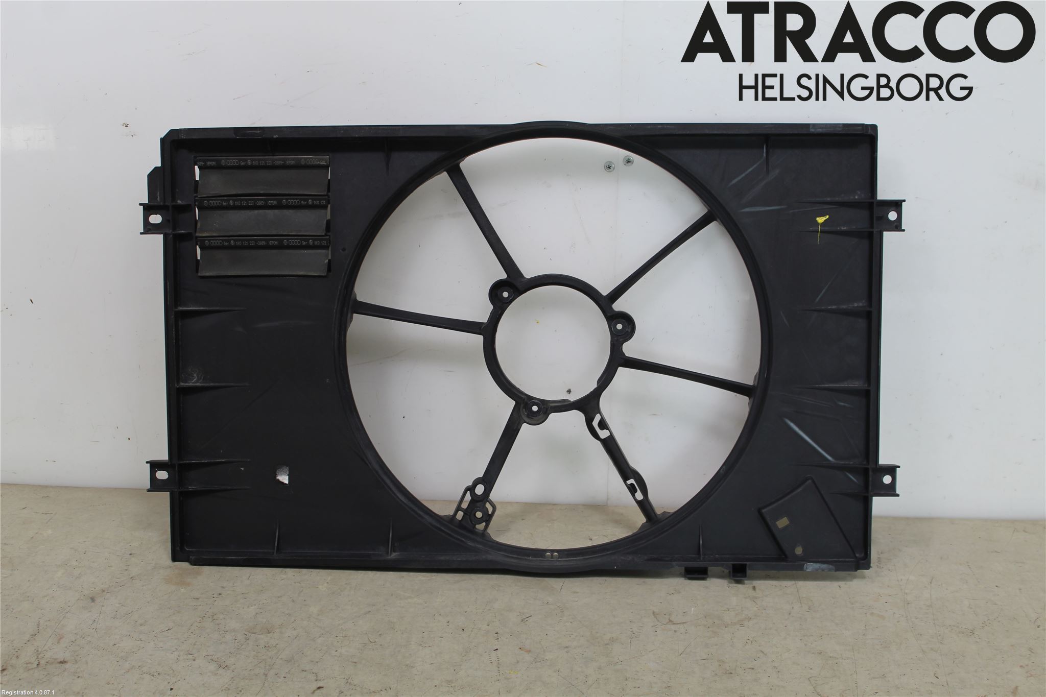Volkswagen VW GOLF PLUS/CROSS GOLF 04-14 Kjølevifte-Radiator Hus-Kåpe
