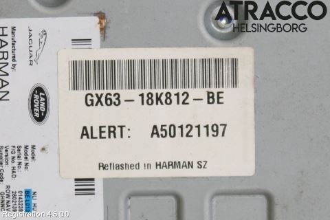 Jaguar XF (X260) 16-24 Stereo Radio