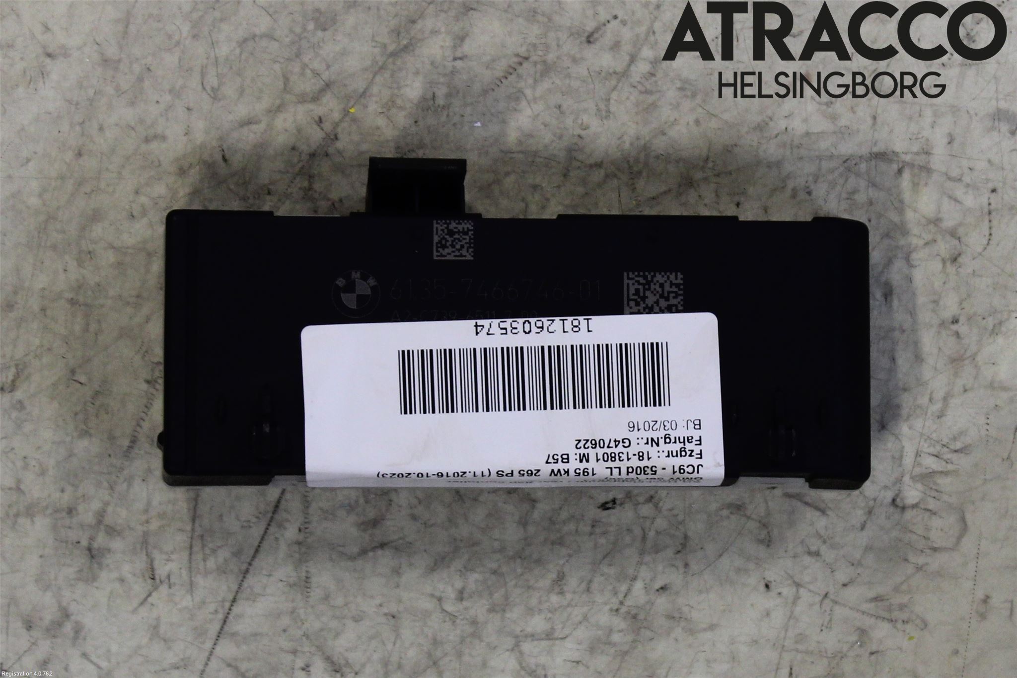 BMW 5 G30/G31/F90 17-23 Styreenhet Bakluke