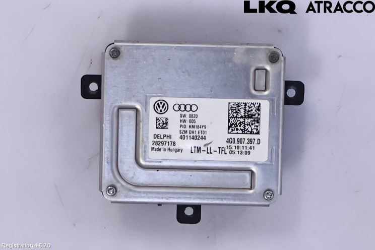 Audi A6/S6 4G 11-18 Styreenhet Xenon