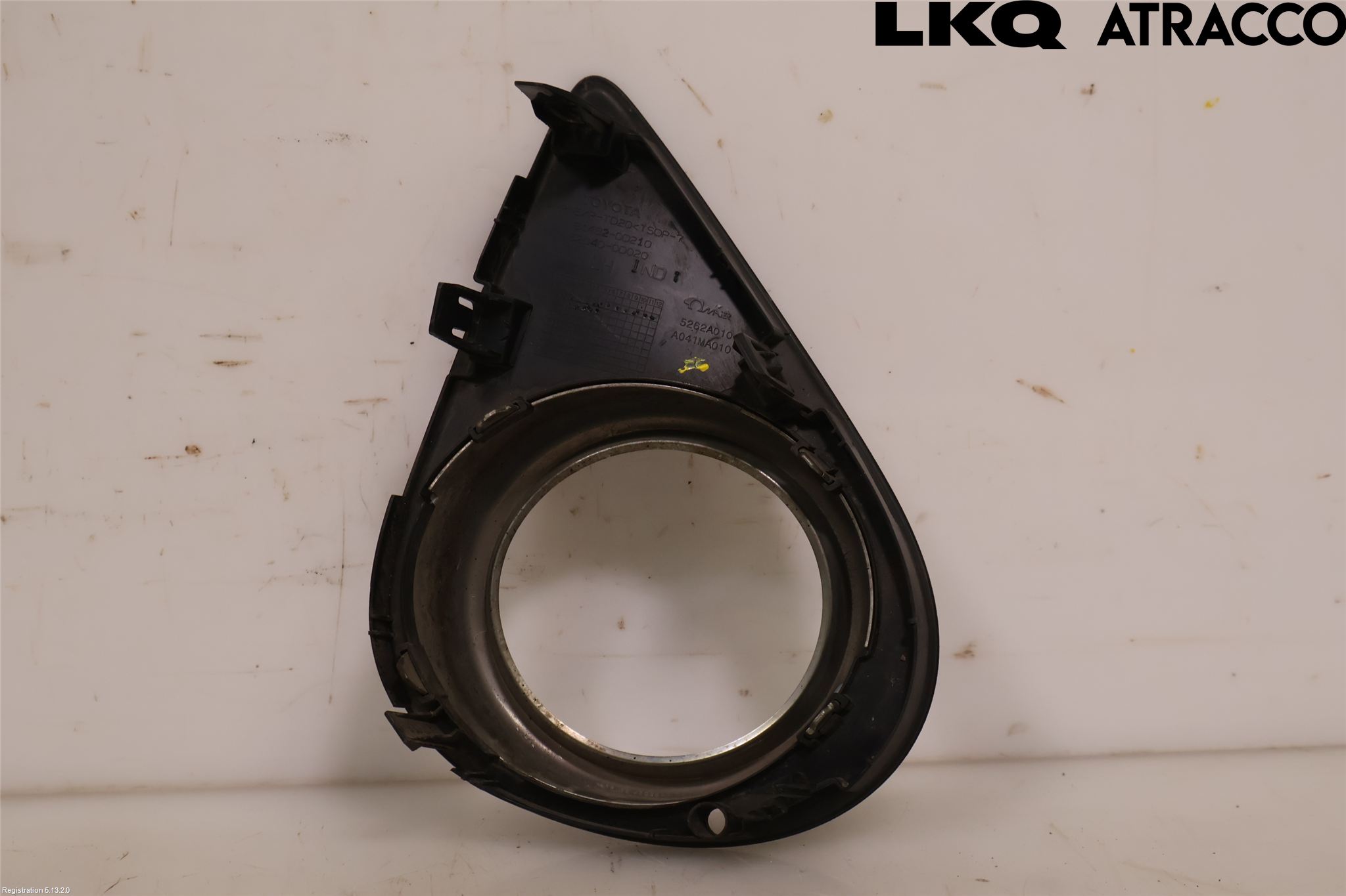 Toyota YARIS XP130 12-14 Frontlykt Kurve-Tåkelys Ramme