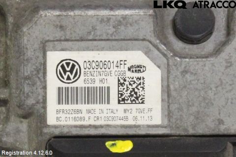 Volkswagen VW POLO 10-17 Styreenhet Innsprøytning