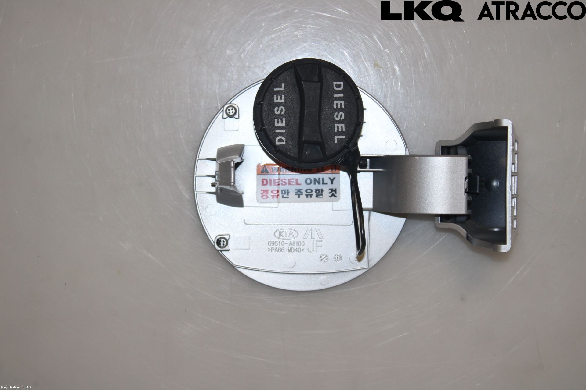 Kia OPTIMA 16-20 Drivstoff Tankluke