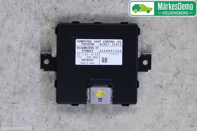 Toyota RAV4 13-18 Styreenhet Xenon