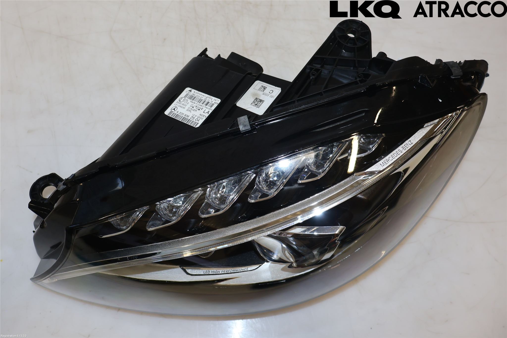 Mercedes-Benz MB C-KLASS (W205) 14-21 Frontlykt Venstre