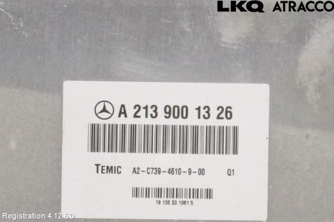 Mercedes-Benz MB E-KLASS (W213) 16-23 Styreenhet Fjæring