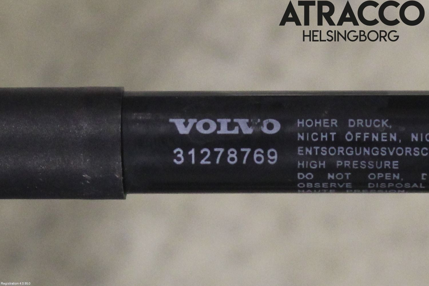 Volvo V60 11-13 Panser Demper-Gassfjær
