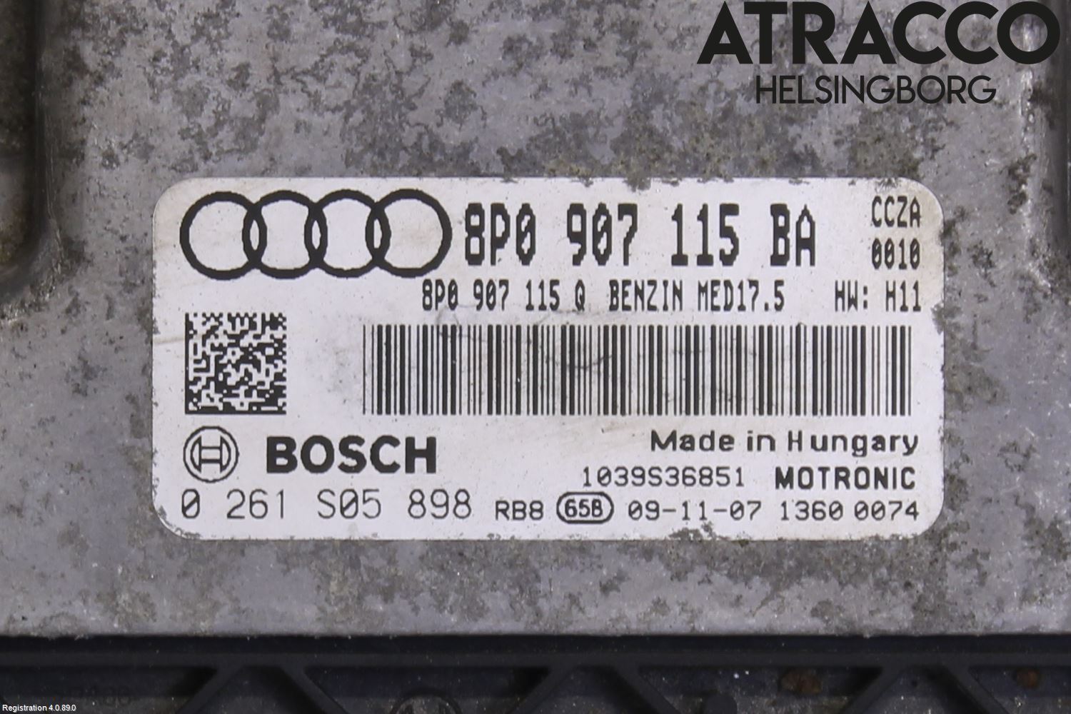 Audi A3/S3     04-05 Styreenhet Innsprøytning