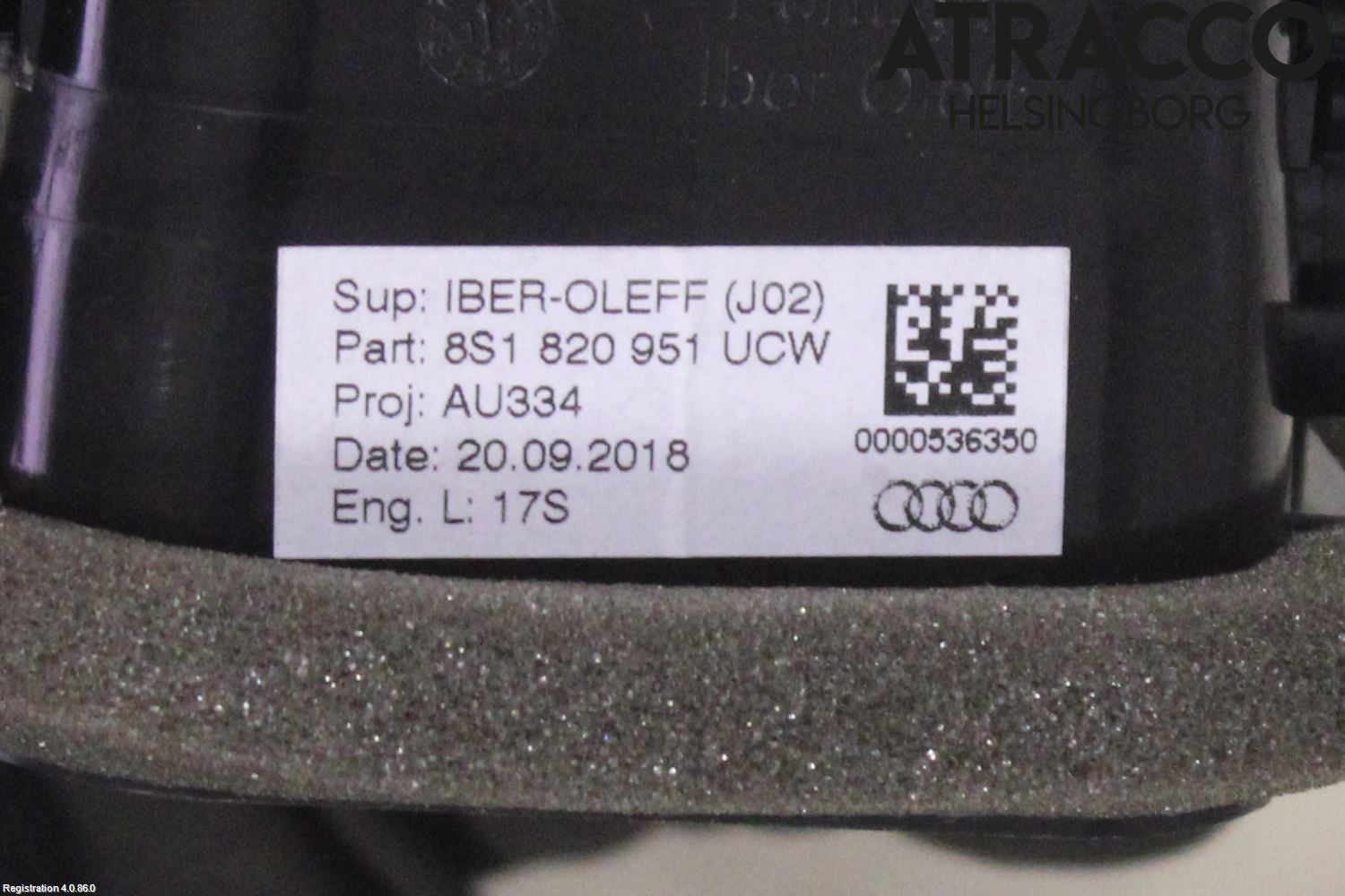 Audi TT/TTS/TT RS 15- Dashbord Kanal - Dyse