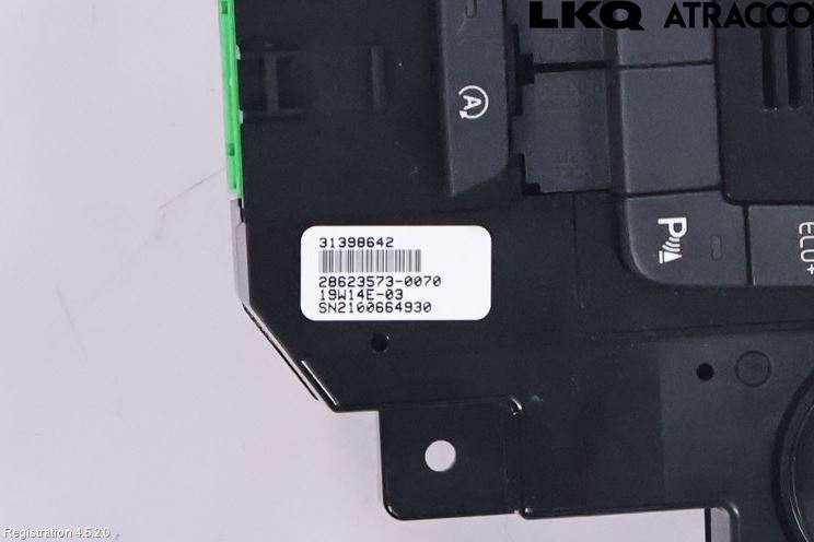 Volvo V40 CROSS COUNTRY 13-19 Varme Ac Betjening-Display