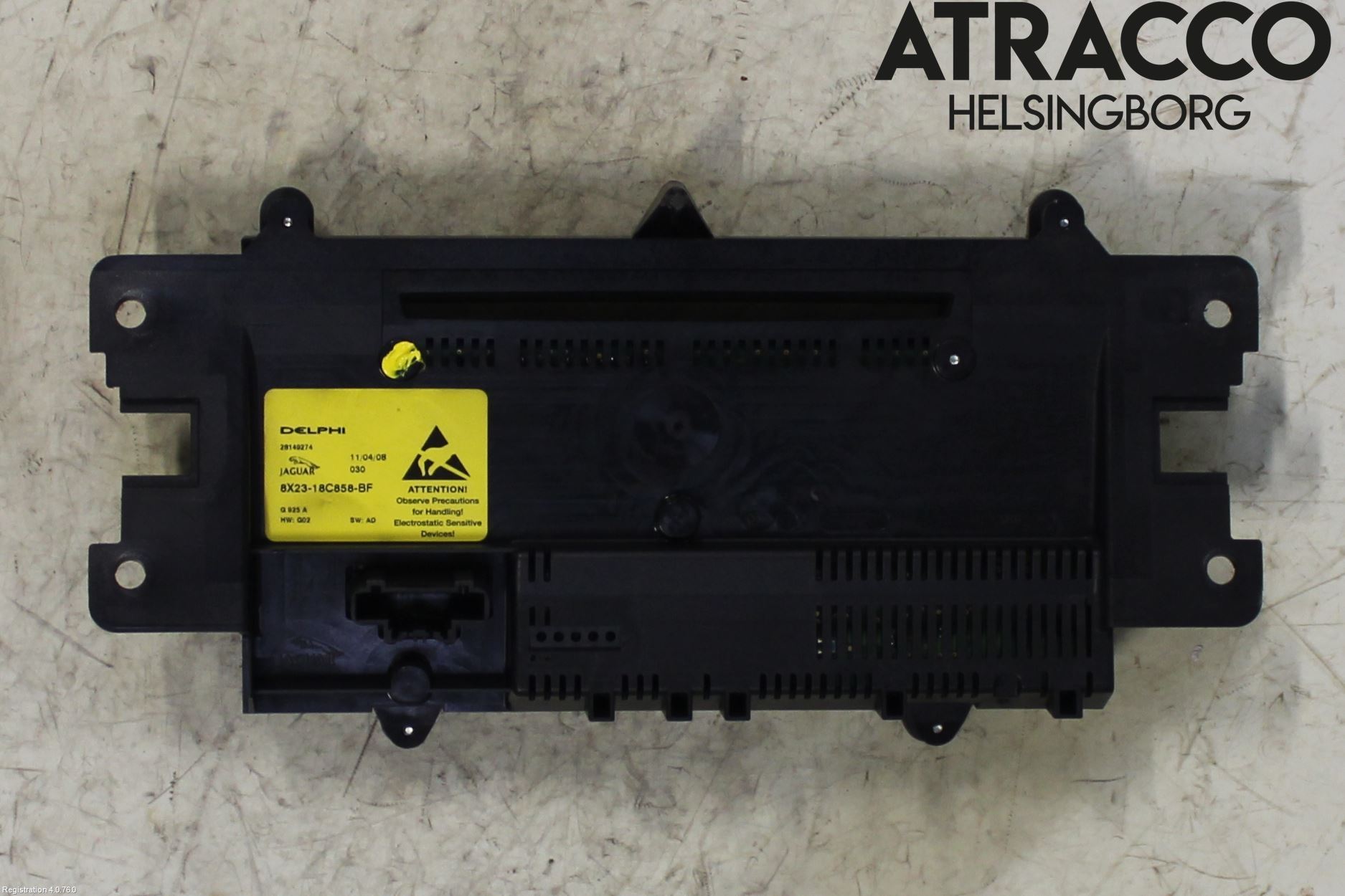 Jaguar XF 08-15 Varme Ac Betjening-Display