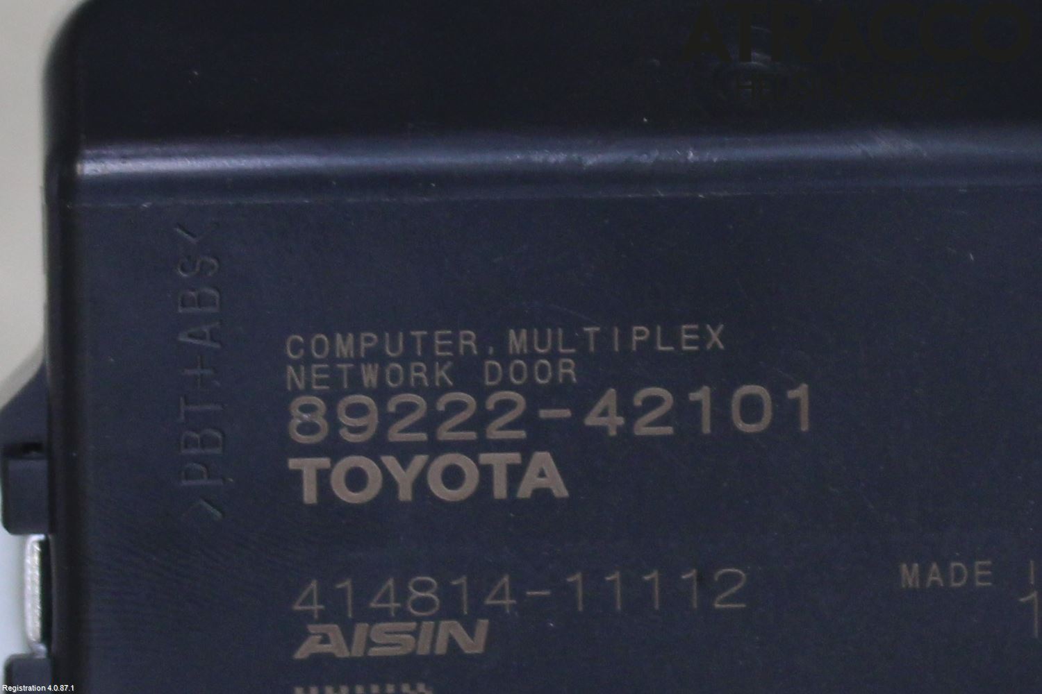 Toyota RAV4 19- Styreenhet Bakluke