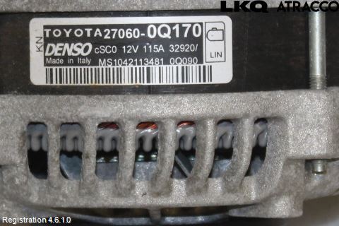 Toyota AYGO 15-21 Dynamo