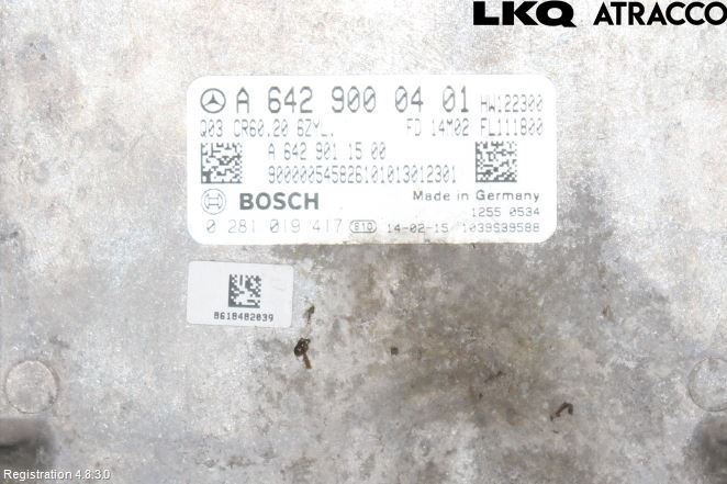 Mercedes-Benz MB ML/GLE-KLASS (W166) 12-18 Styreenhet Dieselpumpe