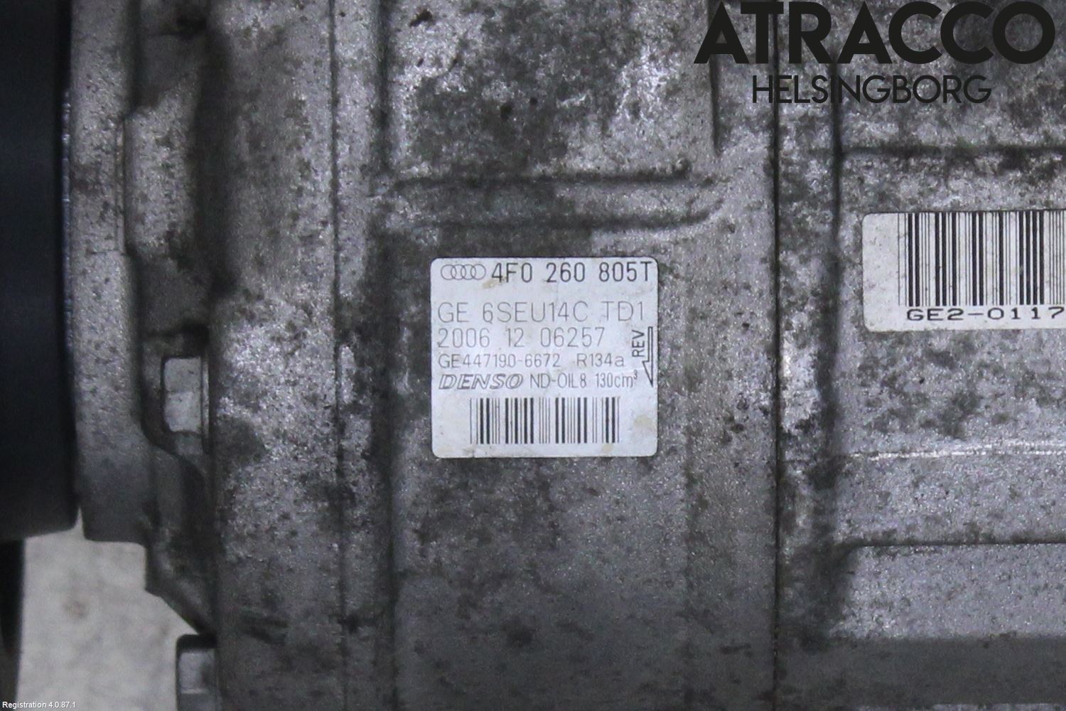 Audi A6/S6     05-11 Varme Ac Kompressor