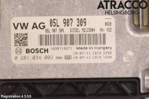 Audi A6 F2/C8 19- Styreenhet Dieselpumpe