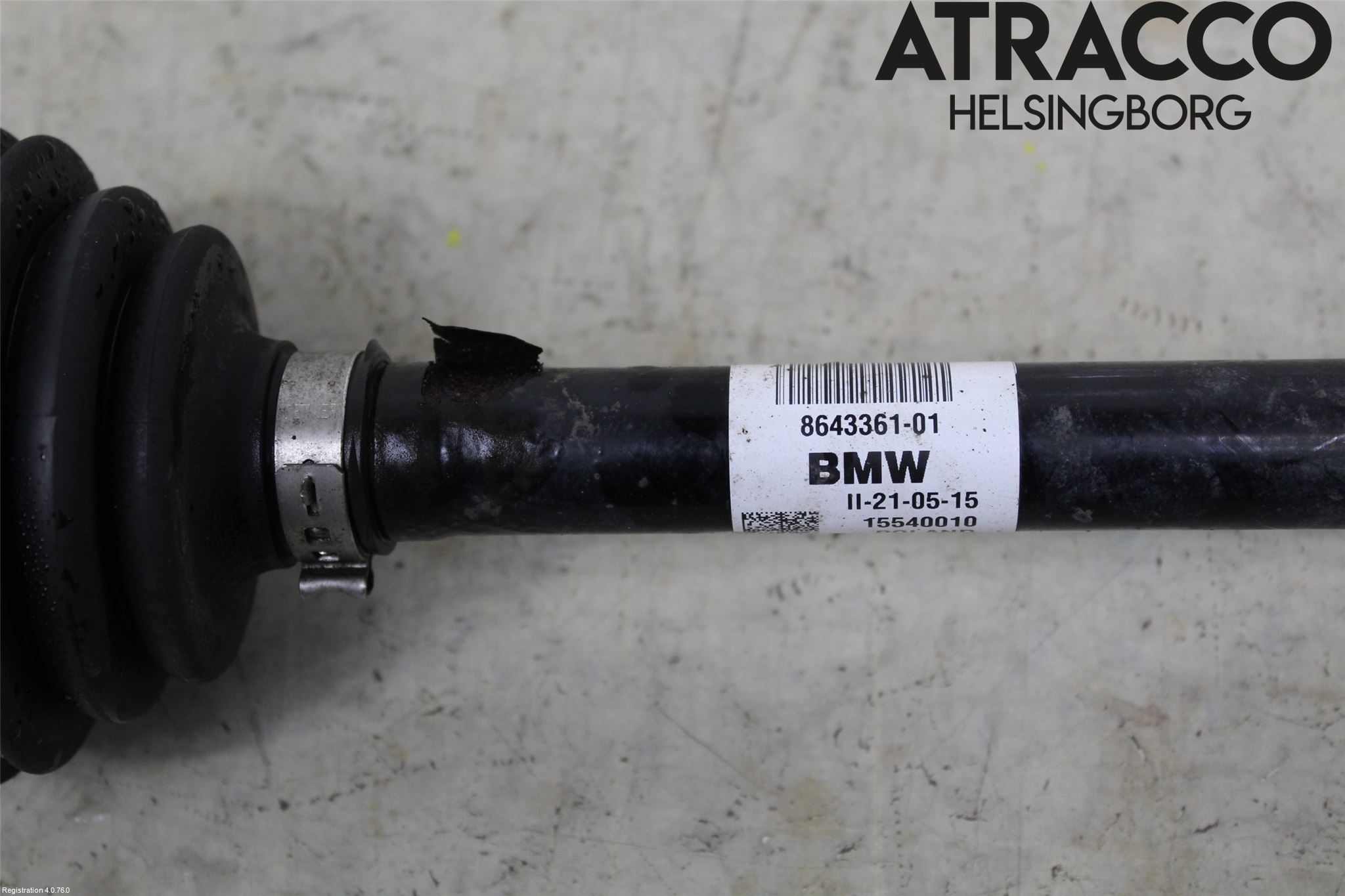 Mini ONE/COOPER 5DR F55 14-24 Drivaksel Foran Kompl Venstre