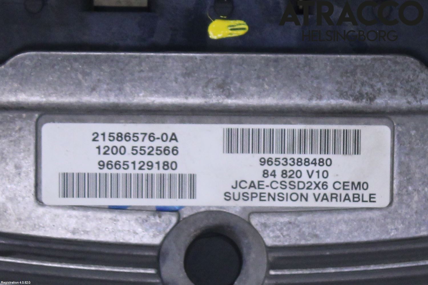 Citroen C6 Styreenhet Fjæring
