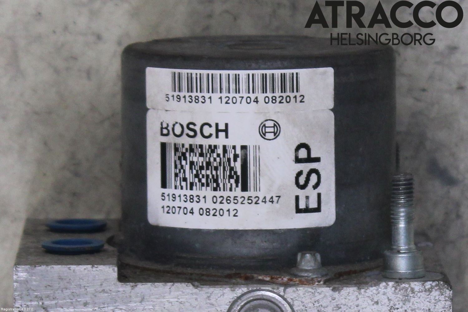 Fiat 500 07- Abs Hydraulikkaggregat