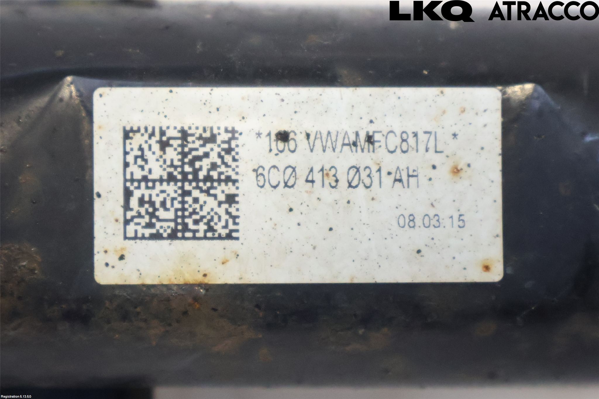 Volkswagen VW POLO 10-17 Fjærbein Foran Høyre