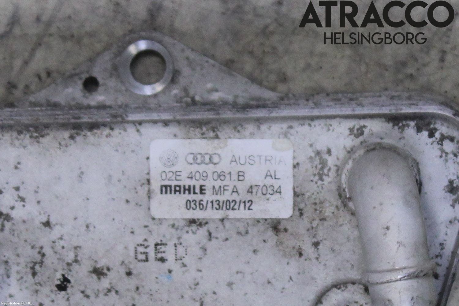 Volkswagen VW PASSAT 11-14 Radiator Oljekjøler Automatgea